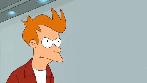 Fry from futurama holding out money
