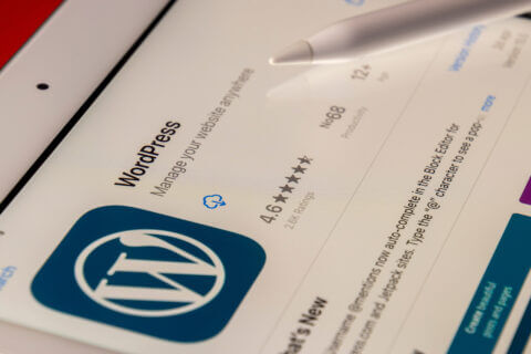 an image depicting wordpress website management